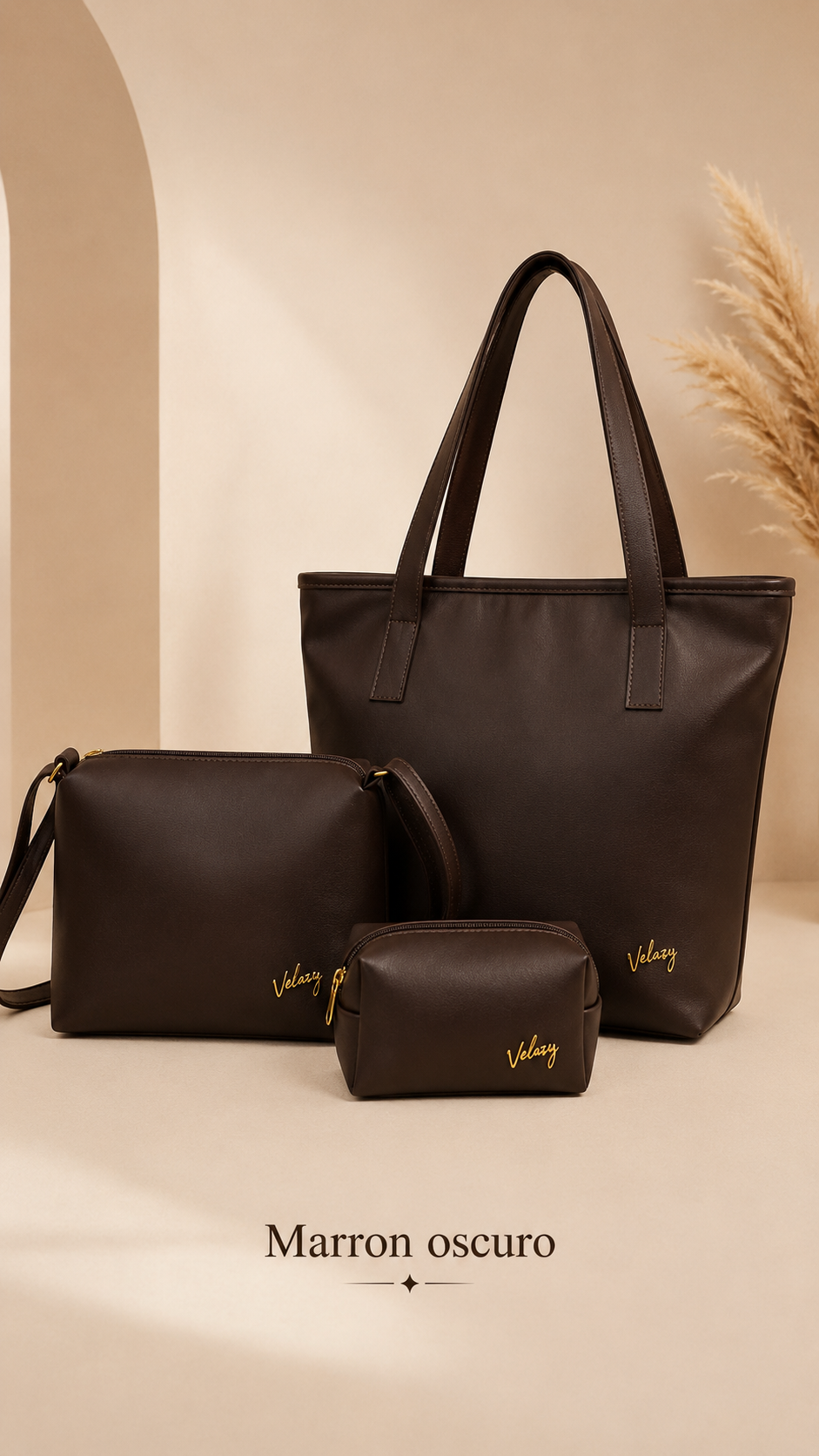Trío Vélez – Combo Exclusivo de Bolsos para Mujer + Regalo Especial