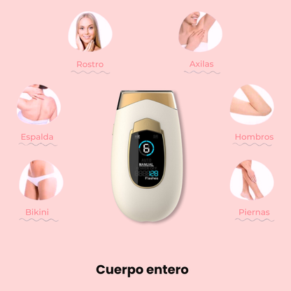 Depiladora Láser  - Depilación Profesional en Casa con Tecnología Láser 🌸 Dropea