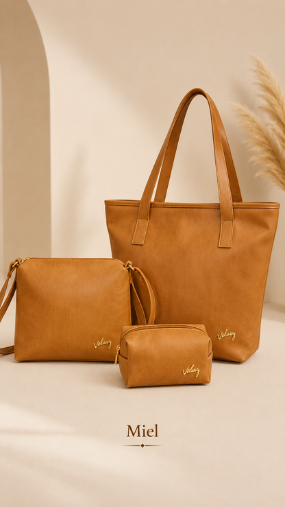 Trío Vélez – Combo Exclusivo de Bolsos para Mujer + Regalo Especial